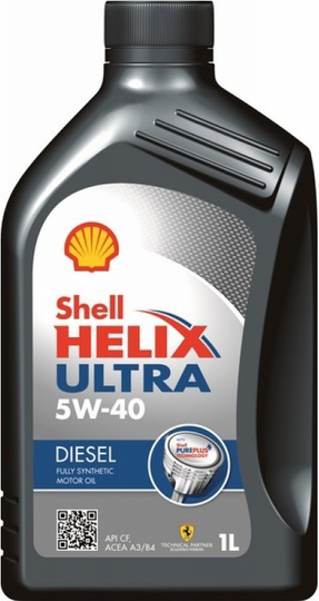 Moottoriöljy SHELL HELIX ULTRA DIESEL 5W40 1L