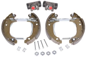 Jarrukenkäsarja, Taka-akseli, PEUGEOT 205 I, 205 II, 205 Cabriolet I, 42411T, 424145, 42416L, 427105