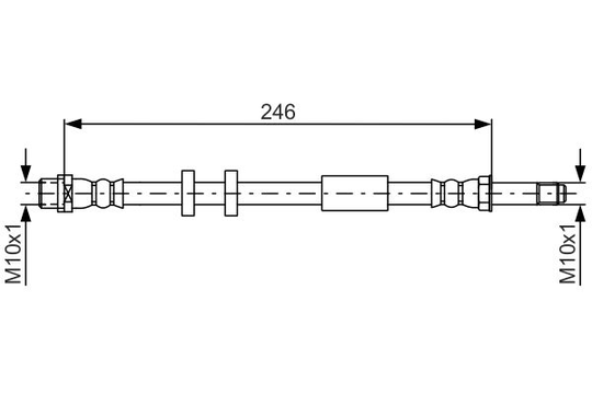 Jarruletku BOSCH 1 987 481 714