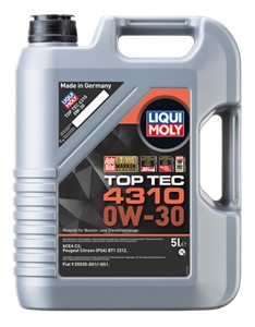 Liqui moly Top Tec 4310 0W-30 1L, Universal