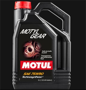 Motul MOTYLGEAR 75W90, Edessä, Taka-akseli