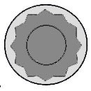 Sylinterikannen pulttisarja, OPEL,RENAULT,SAAB, 56 07 948 (8x), 56 07 949 (8x), 77 01 474 194 (2x)