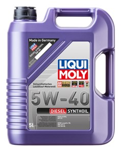 Liqui moly Diesel Synthoil 5W-40 5L, Universal