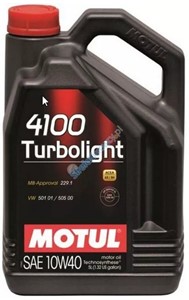 Motul 4100 TURBOLIGHT 10W-40, Universal
