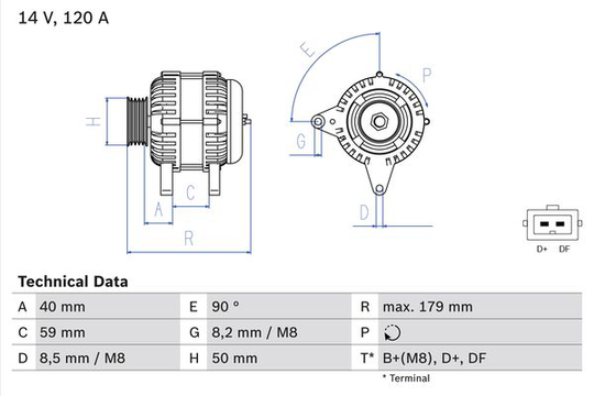 Laturi BOSCH 0 986 041 300
