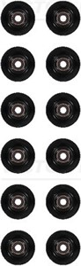 Tiivistesarja, venttiilivarsi, FORD ECOSPORT, FIESTA VII, FOCUS IV, FOCUS Sedan IV, FOCUS Turnier IV, 2 240 924 (12x), HX7G 6A517 AA (12