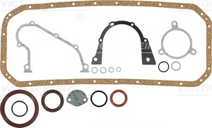 Tiivistesarja, kampikammio, BMW 3 [E21, E30], 3 Cabriolet [E30], 3 Touring [E30], 5 [E12, E28, E34], Z1 Roadster, 11 00 1 260 662, 11 11