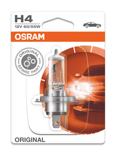 Halogeeni poltin OSRAM ORIGINAL LINE 12V H4 60/55W
