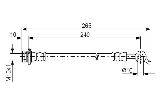 Jarruletku BOSCH 1 987 481 571