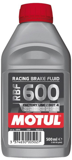 Jarruneste MOTUL RBF 600 FACTORY LINE 500ML