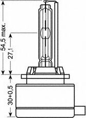 Kaukovalopolttimo OSRAM 66154