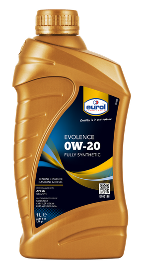 Moottoriöljy EUROL 0W20 EVOLENCE 1L