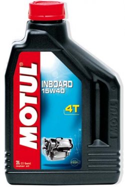 Moottoriöljy MOTUL INBOARD 4T 15W40 2L