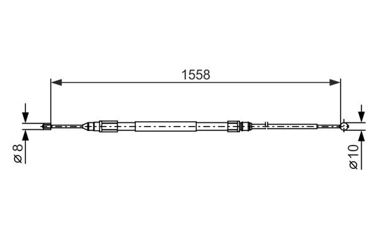 Käsijarruvaijeri BOSCH 1 987 482 368