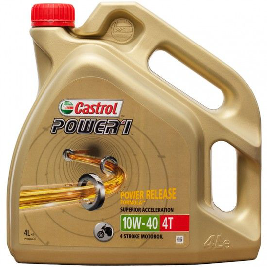 Moottoriöljy CASTROL 10W40 POWER 1 4T 4L