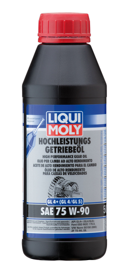 Vaihteistoöljy LIQUI MOLY LIQUI MOLY 4433 GL4+ 75W90 0,5L