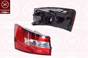 Takavalo, Oikea, SKODA SUPERB Kombi III, 3V9945208A, 3V9945712A