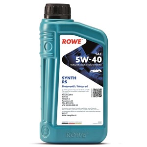 ROWE HIGHTEC SYNTH RS SAE 5W-40 1L, Universal