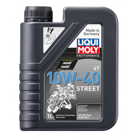 Moottoriöljy LIQUI MOLY MOTORBIKE 4T 10W40 1L
