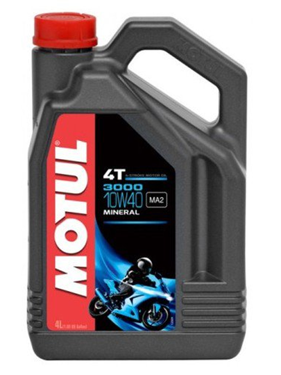 Moottoriöljy MOTUL 3000 4T 10W40 4L