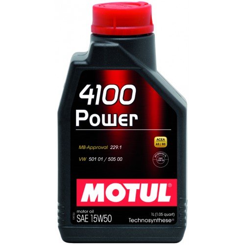 Moottoriöljy MOTUL 4100 POWER 15W50 1L
