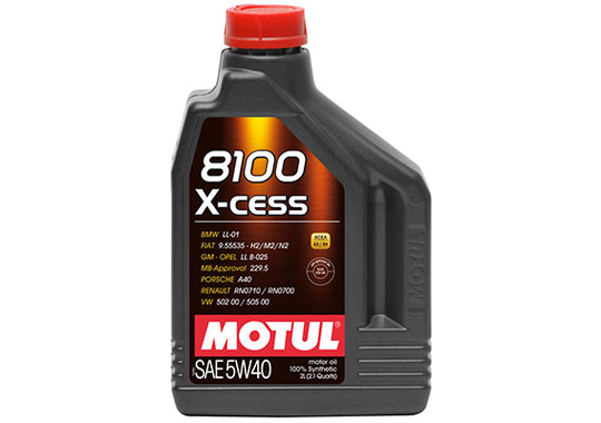 Moottoriöljy MOTUL 8100 X-CESS 5W40 2L