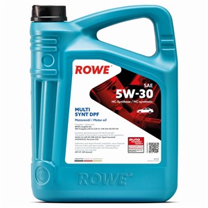 ROWE HIGHTEC MULTI SYNT DPF SAE 5W-30 4L, Universal