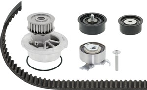 Vesipumppu + jakohihnasarja, OPEL,VAUXHALL, 09192797, 09192797S1, 13 34 066S1, 90444079