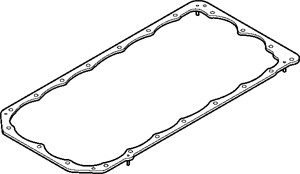 Tiiviste, öljypohja, CHRYSLER,DODGE,JEEP,LDV, 05066901AA, 2 202 2109 F