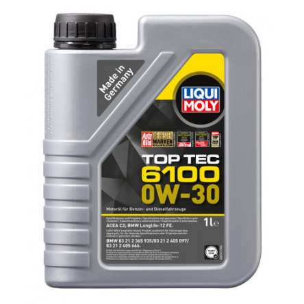 Moottoriöljy LIQUI MOLY TOP TEC 6100 0W30 1L